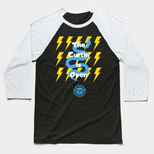 Curtin is Open Lightning Baseball T-Shirt